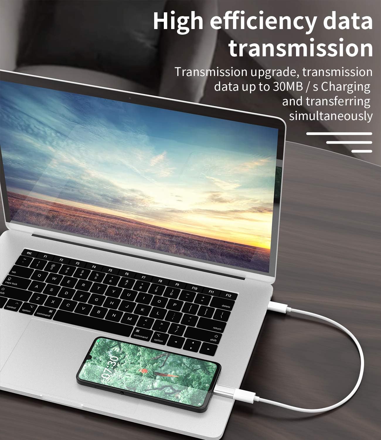 (Paquet de 2) Connecteur adaptateur Lightning femelle vers micro USB mâle (Paquet de 2) Connecteur adaptateur Lightning femelle vers micro USB mâle